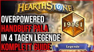 OVERPOWERED Handbuff Paladin Deck - Komplett Guide  Legende in 4 Tagen  Hearthstone  August 2024