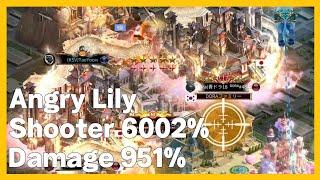 Clash of Mafia 484 Dra Angry Lily Shooter 6002% Damage 951% Super Raid Mafia City