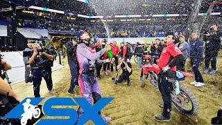 Supercross Round #10 450SX Highlights  Indianapolis IN Lucas Oil Stadium  Mar 16 2024