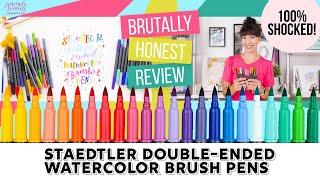 Honest Review of the Staedtler Double-Ended Watercolor Brush Pens Whats That Pen?