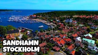 Visiting Sandhamn in Stockholm archipelago by boat with local food #stockholm #foodie #travel #vlog