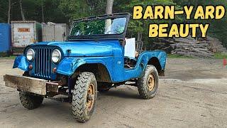 AMAZING Transformation  Barn Find 1964 Jeep CJ5 Ready for the road after Decades of Neglect