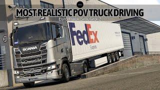 Most Realistic Pov Truck Driving-Most Realistic Mods of Ets 2-Scania New 770S. 1.50+1.51