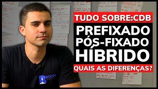 QUAL O MELHOR CDB? PREFIXADO PÓS FIXADO ou CDB HÍBRIDO? Como escolher um CDB? GUIA COMPLETO