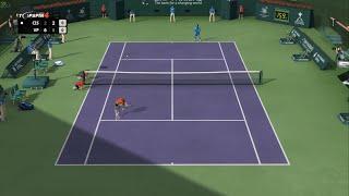 How realistic is this old Tennis game Top Spin 4