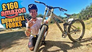 I BOUGHT THE CHEAPEST DOWNHILL FORKS ON AMAZON  - WILL THEY SNAP?