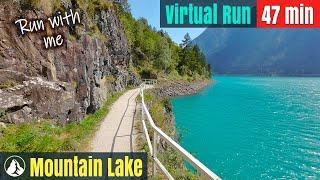 The Magic of Mountain Lakes  Switzerland Wonderland  Virtual Run #98