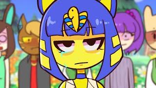 Ankha is tired … and sad