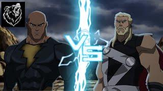 Thor Vs Black Adam  Marvel VS DC  I Fan Animation I Epic Death Battle Multi-versus