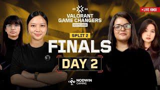 HINDI VALORANT Game Changers South Asia  Split 2  Finals  Day 2