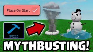 BUILD MODE MINI UPDATE MYTHBUSTING Piggy Build Mode New Update