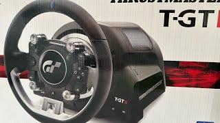 @thrustmaster TGT-II gran turismo wheelbase unboxing