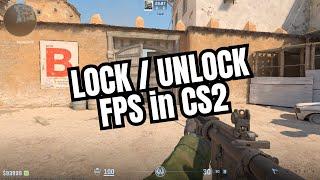 How to Lock  Unlock FPS in CS2 - FPS Cap in Counter-Strike 2 #cs2