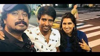 Kpy naveen dubsmash with his wife and comedy actor soori