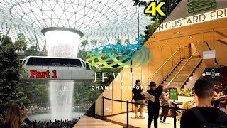 4K Exclusive Walk Tour at Jewel Changi Airport SINGAPORE - Part 1
