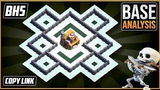 THE BEST BH5 TROPHY defense Base 2023 Builder Hall 5 Trophy Base Design with Copy Link – COC