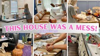 COMPLETE DISASTER  BEAUTIFUL BEFORE AND AFTER  EXTREMELY MESSY HOUSE CLEANING 2 0