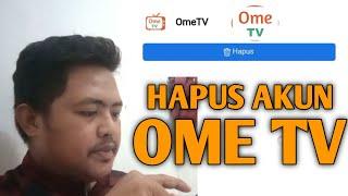 Cara Hapus Akun Ome TV Facebook