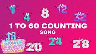 Counting to 60  Number Song  1 to 60 Counting Song for Kids by Boo Boo Gaga #booboogaga