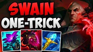 THIS HIGH CHALLENGER SWAIN ONE-TRICK IS AMAZING  CHALLENGER SWAIN ADC GAMEPLAY  Patch 14.8 S14