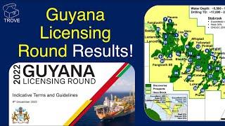 Licence awards in the worlds most prolific new basin - Guyana update