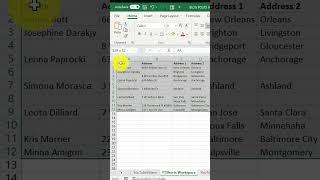 Excel Trick- Delete Blank Rows #shorts