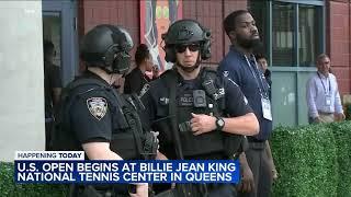 US Open at Flushing Meadows Corona Park begins