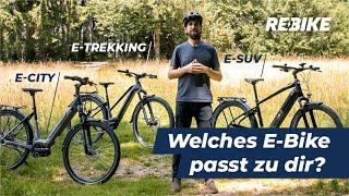 E-Bike Kaufberatung City Trekking oder SUV? Vergleich & Tipps   Rebike.com