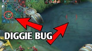 Diggie bug like a map hack - mobile legends