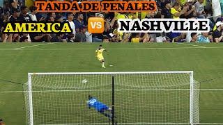 America VS Nashville Tanda de penales leagues cup 2023