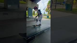 RIP his ankle🫣#shorts #viral #skateboarding #fails #subscribe #skatepark #fearless #skating