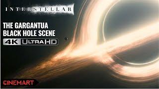INTERSTELLAR 2014  The Gargantua Black Hole Scene 4K UHD