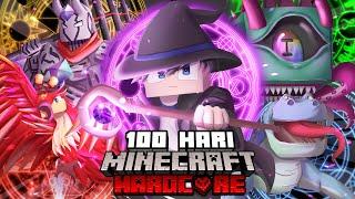 100 Hari di Minecraft Hardcore jadi Penyihir