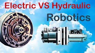 What is the best for robotics Electric vs Hydraulic actuators