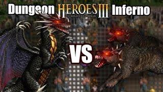 Dungeon VS Inferno  100 weeks growth  Heroes of Might and Magic 3 HotA