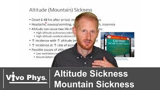 Altitude Sickness Mountain Sickness