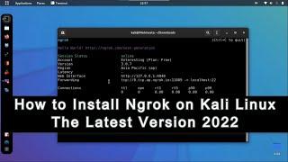 How To Install Ngrok in Kali Linux  Setup Authtoken Ngrok  Full Tutorial  2023