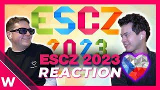   Czech Republic ESCZ 2023 Reaction to all FIVE songs