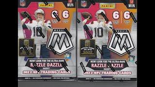 2022 Panini Mosaic Football Blaster Box Break x2