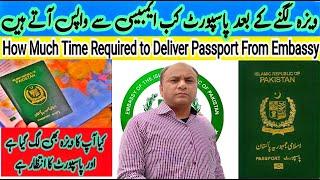 HOW TO Check Visa Status in Saudi Embassy  How Much Time Required for Visa Stamping  BSB Gulf Jobs