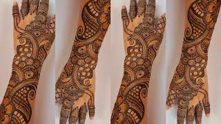 Easy mehndi designs for back side  mehandi ka design  mehandi design  mehndi design  Eid mehandi