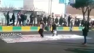 انتقام سخت طرفداران جمهوری اسلامی از امریکا  واقعا خسته نباشید بهتون میگم