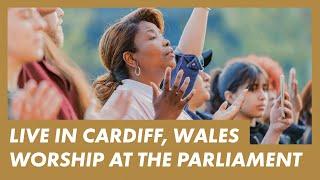 LIVE Cardiff Wales · Presence Worship on the Streets · PRAYER FOR ISRAEL & THE WORLD · The Senedd