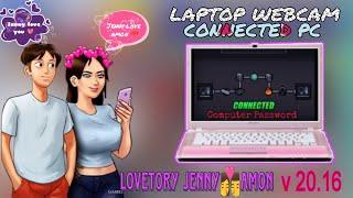 How to connect Jennys laptop with Anon pc  Summertime saga Jennys laptop password  Android Game
