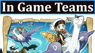 What Would Brendan And Mays In Game Pokemon Team Be? - Davudude