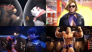 TEKKEN 8 - All Character Endings @ 4K 60ᶠᵖˢ 