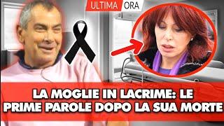 Morto Luca Giurato le lacrime della moglie le sue parole choc poco fa...