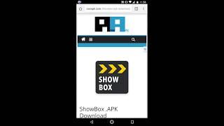 How to install Showbox on android