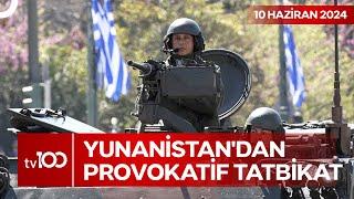Yunan Birlikleri Türkiye Sınırını Geçme Senaryosu Denedi  TV100 Ana Haber