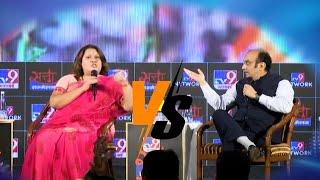 Supriya VS Sudhanshu  Faceoff  Ab Ki Bar 400 Par  #supriyashrinate #sudhanshutrivedi